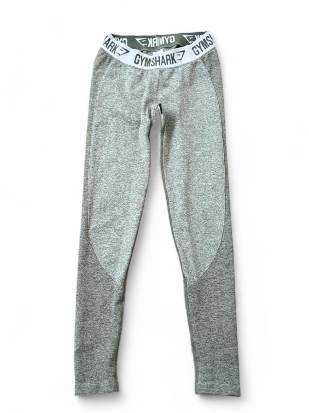 Gymshark green logo Flex Low Rise Leggings